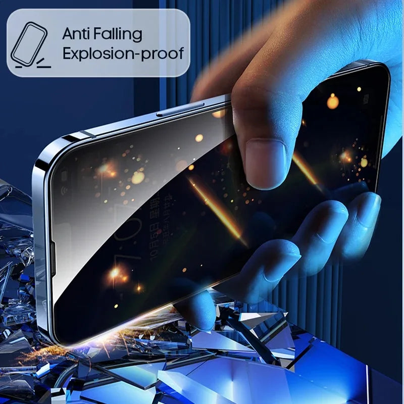 Anti Spy Peep Tempered Glass Screen Protector