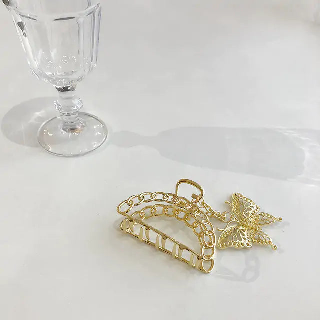 Butterfly Hair Clip Photo