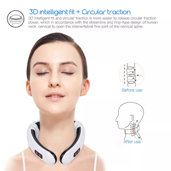 Ergonomic Electric Neck Massager