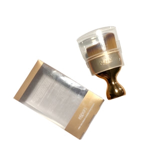 Foundation Brush Portable Gold Foundation Brush for Flawless Makeup