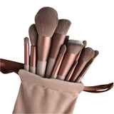 Makeup Brush Set Animal Hair Eye Shadow Loose Powder Blush for Repair