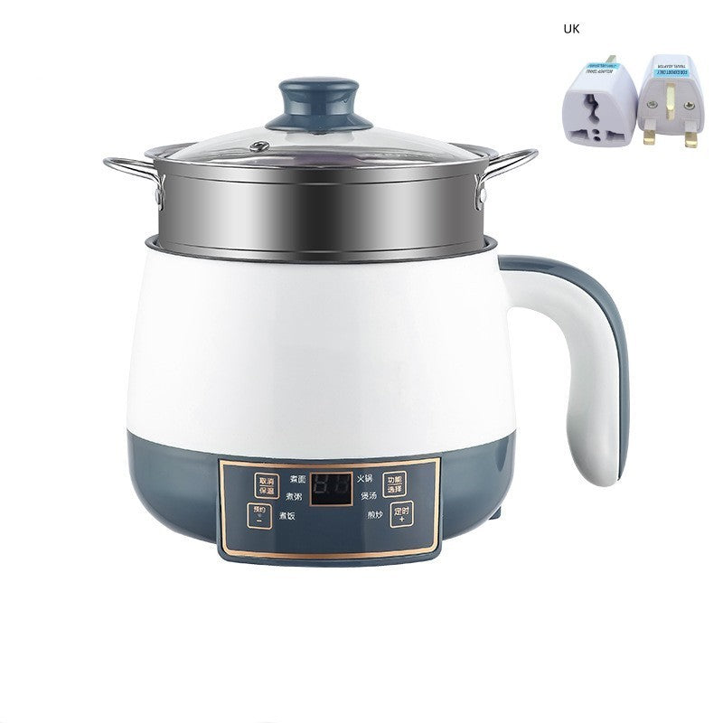 Multifunctional Electric Cooking Pot with 6 cooking functions for dormitory use