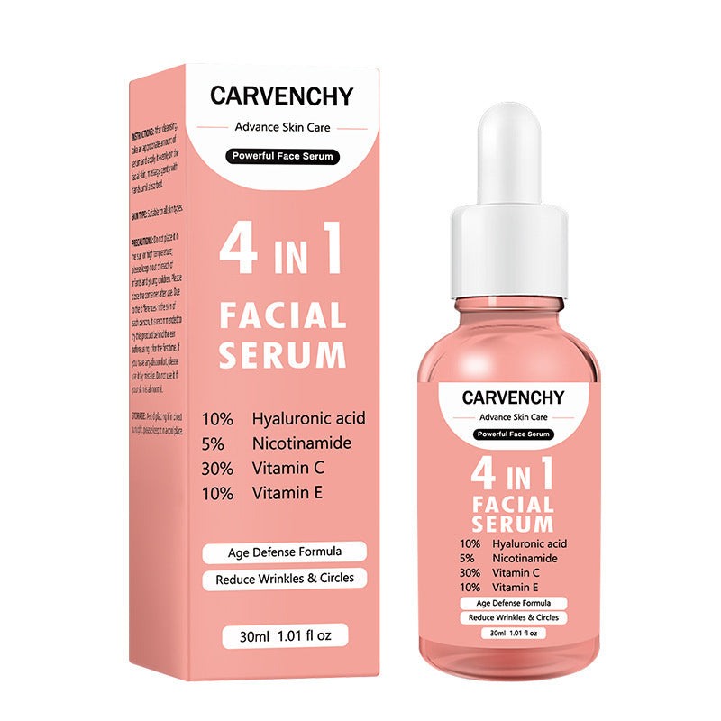Advance 4-in-1 facial serum bottle, 30ml hydrating essence