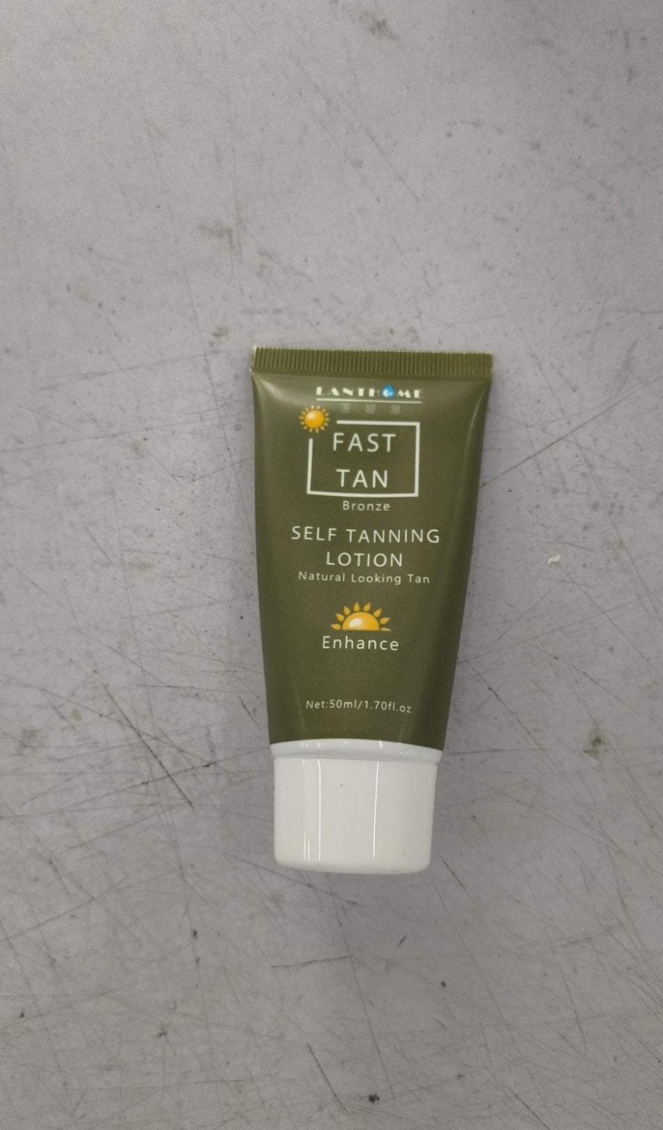 50ml tanning cream body lotion in lightweight smooth formula for gradual sun-kissed glow