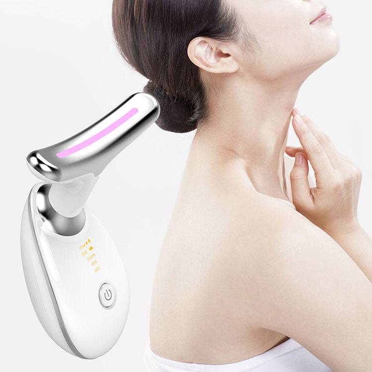 Rechargeable neck line care beauty instrument ES-1081 in white