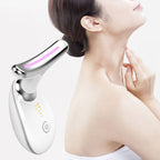 Rechargeable neck line care beauty instrument ES-1081 in white