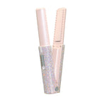 Wireless USB 2-in-1 ceramic hair straightening and curling brush