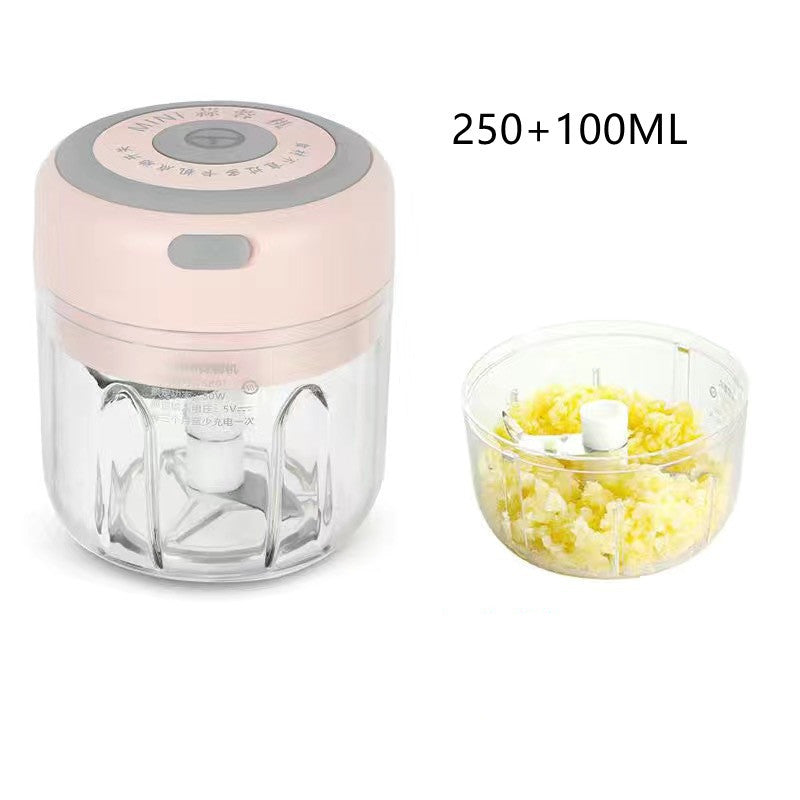 Mini Electric Garlic Chopper – Fast Food Grinding