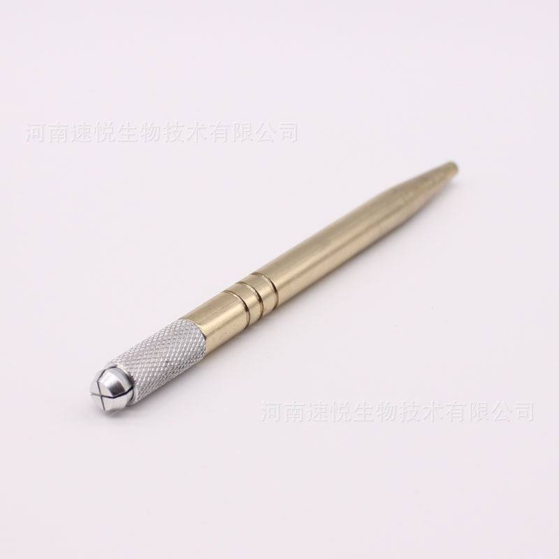 Floating eyebrow tattoo pen handmade with ergonomic design for precise microblading