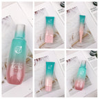 Hyaluronic acid facial care set with cleanser, creams, and lotions for women