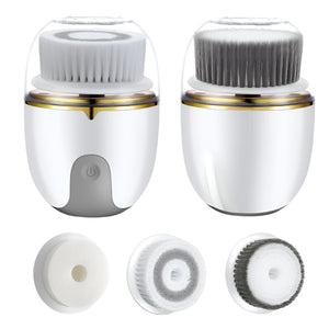 Cleansing Brush - Interchangeable Head Electric Cleansing Instrument for Face