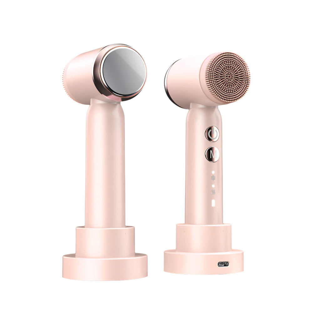 Skin Care - 6-in-1 Hot and Cold Compress Cleansing Instrument Display Brush