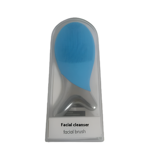 Facial - Silicone Gel Cleansing System Electric Facial Instrument with Vibration Massager