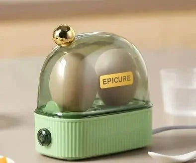 Mini Egg Steamer for cooking soft, medium, and hard-boiled eggs with a compact design and easy-to-clean surface.